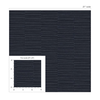 CP92002 faux grass stripe textured vinyl wallpaper scale from the A Lot More Textures collection by Seabrook Designs