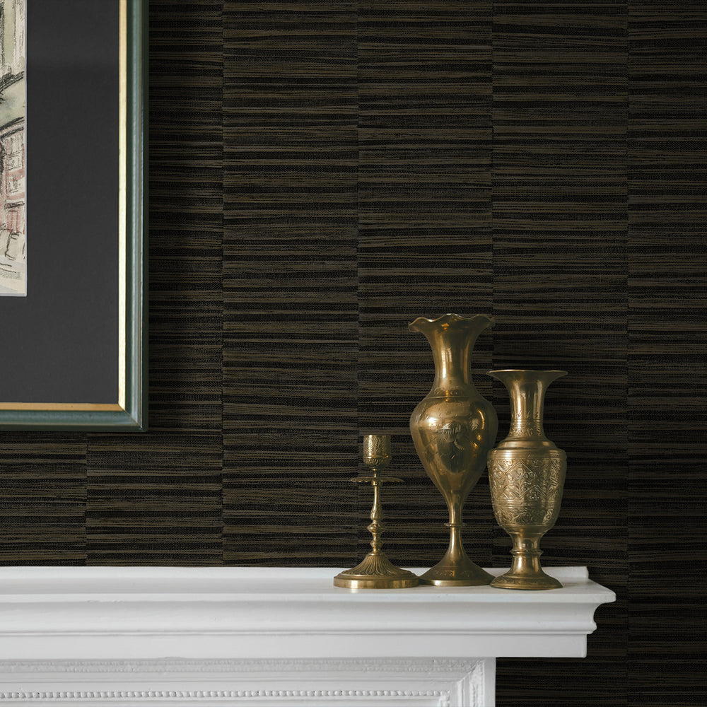 
                  
                    CP92006 faux grass stripe textured vinyl wallpaper mantle from the A Lot More Textures collection by Seabrook Designs
                  
                