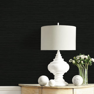 CP92100 faux grasscloth textured vinyl wallpaper accent from the A Lot More Textures collection by Seabrook Designs