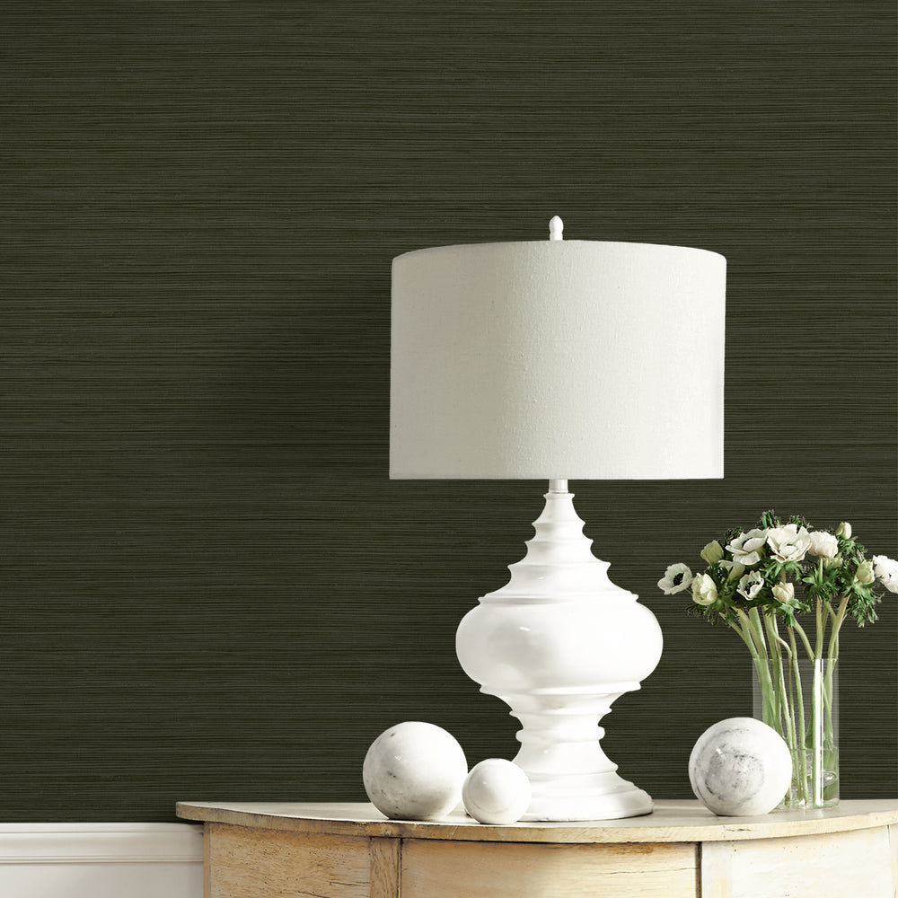 
                  
                    CP92104 faux grasscloth textured vinyl wallpaper entryway from the A Lot More Textures collection by Seabrook Designs
                  
                