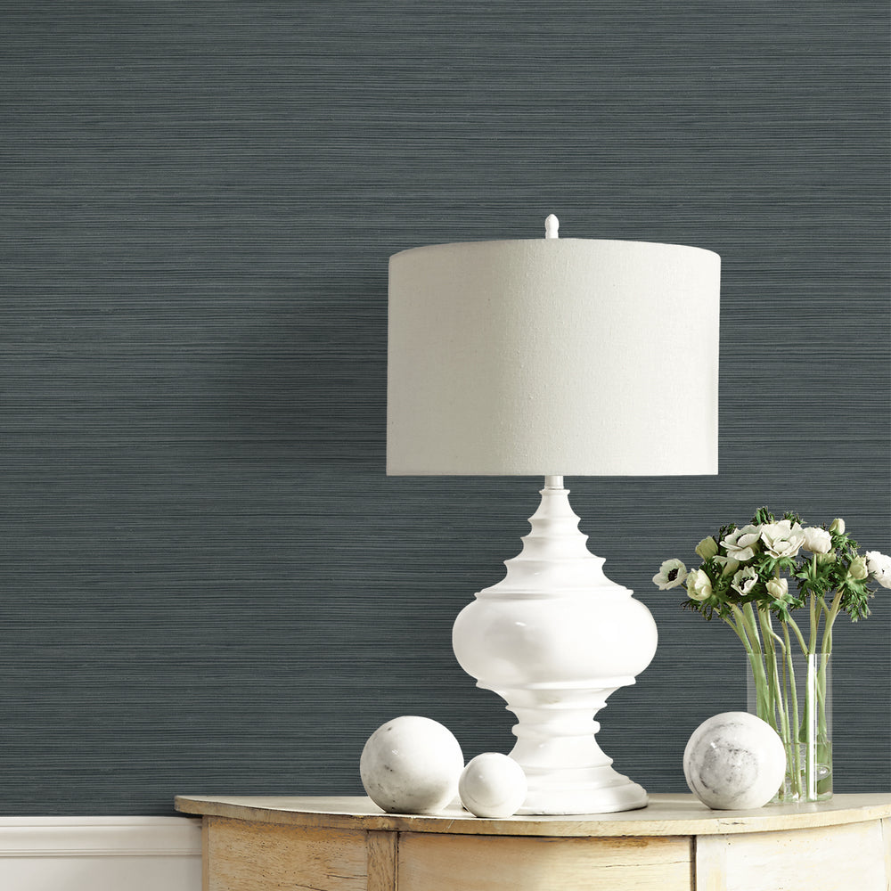 
                  
                    CP92108 faux grasscloth textured vinyl wallpaper lamp from the A Lot More Textures collection by Seabrook Designs
                  
                