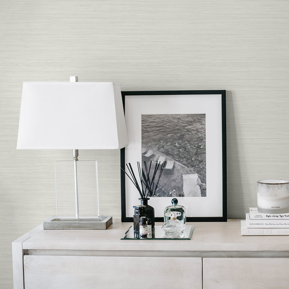 
                  
                    CP92110 faux grasscloth textured vinyl wallpaper lamp from the A Lot More Textures collection by Seabrook Designs
                  
                