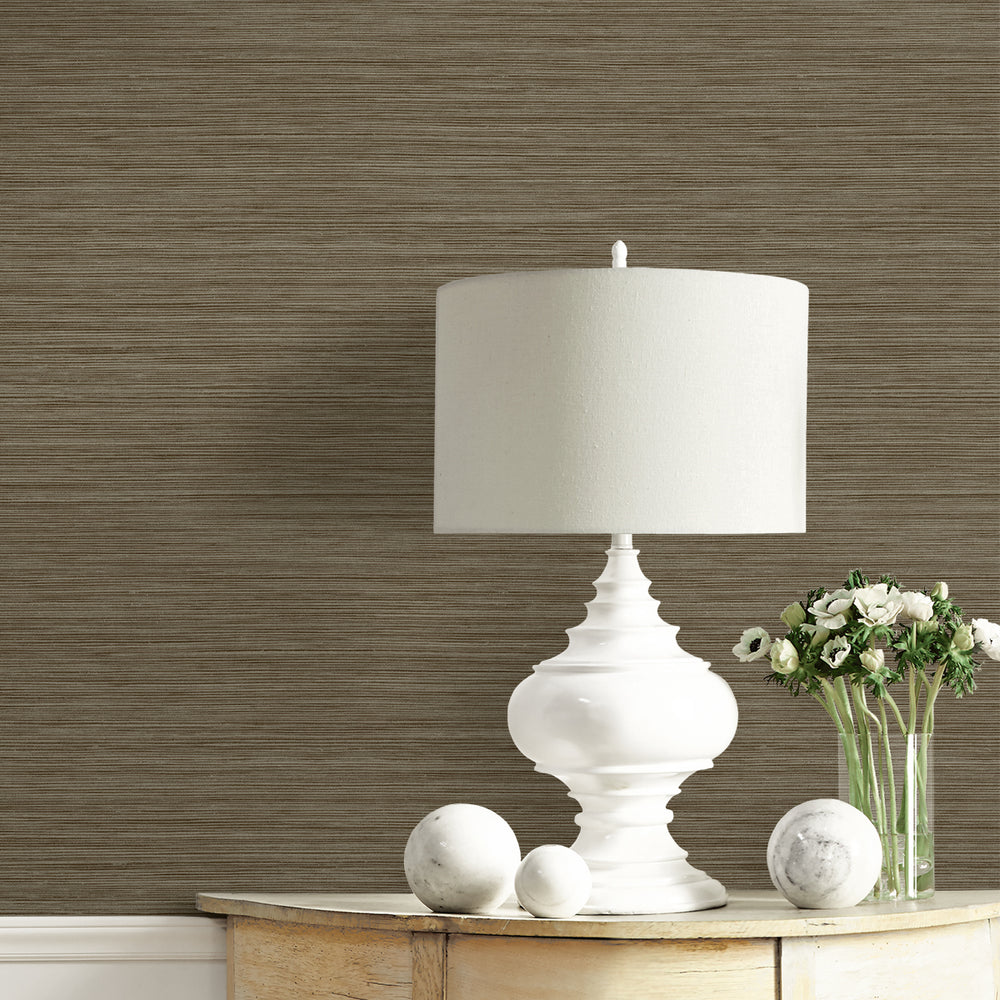 
                  
                    CP92217 faux grasscloth textured vinyl wallpaper entryway from the A Lot More Textures collection by Seabrook Designs
                  
                
