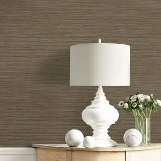 CP92217 faux grasscloth textured vinyl wallpaper entryway from the A Lot More Textures collection by Seabrook Designs