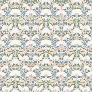 Neutral Catherine Floral Peel and Stick Wallpaper from Say Decor