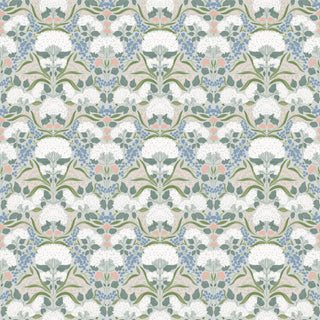Cream Catherine Floral Peel and Stick Wallpaper from Say Decor