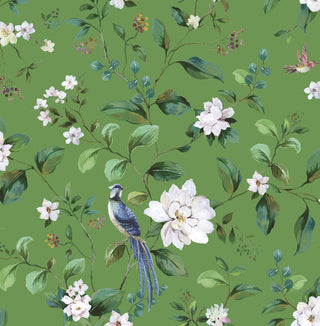 DB20804 chinoiserie peel and stick wallpaper from Daisy Bennett Designs