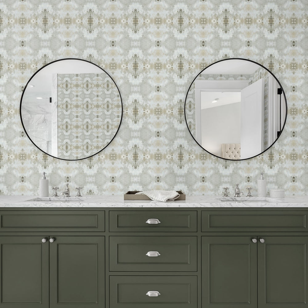 
                  
                    DBW1002 Kaleidoscope wallpaper bathroom from Daisy Bennett Designs
                  
                