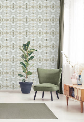 DBW1002 Kaleidoscope wallpaper living room from Daisy Bennett Designs