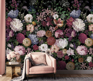 West Boulevard Collection Garden Floral Unpasted Wall Mural