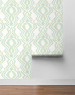 DBW8001 Moirella geometric wallpaper roll from Daisy Bennett Designs