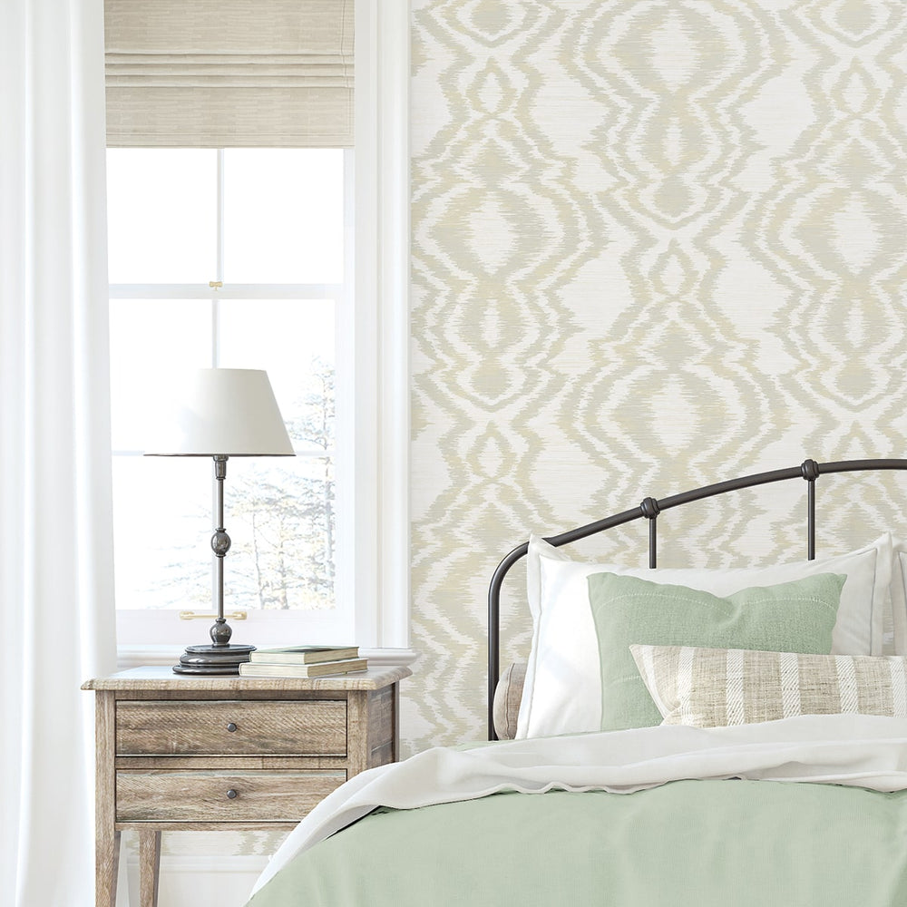 
                  
                    DBW8004 Moirella geometric wallpaper bedroom from Daisy Bennett Designs
                  
                