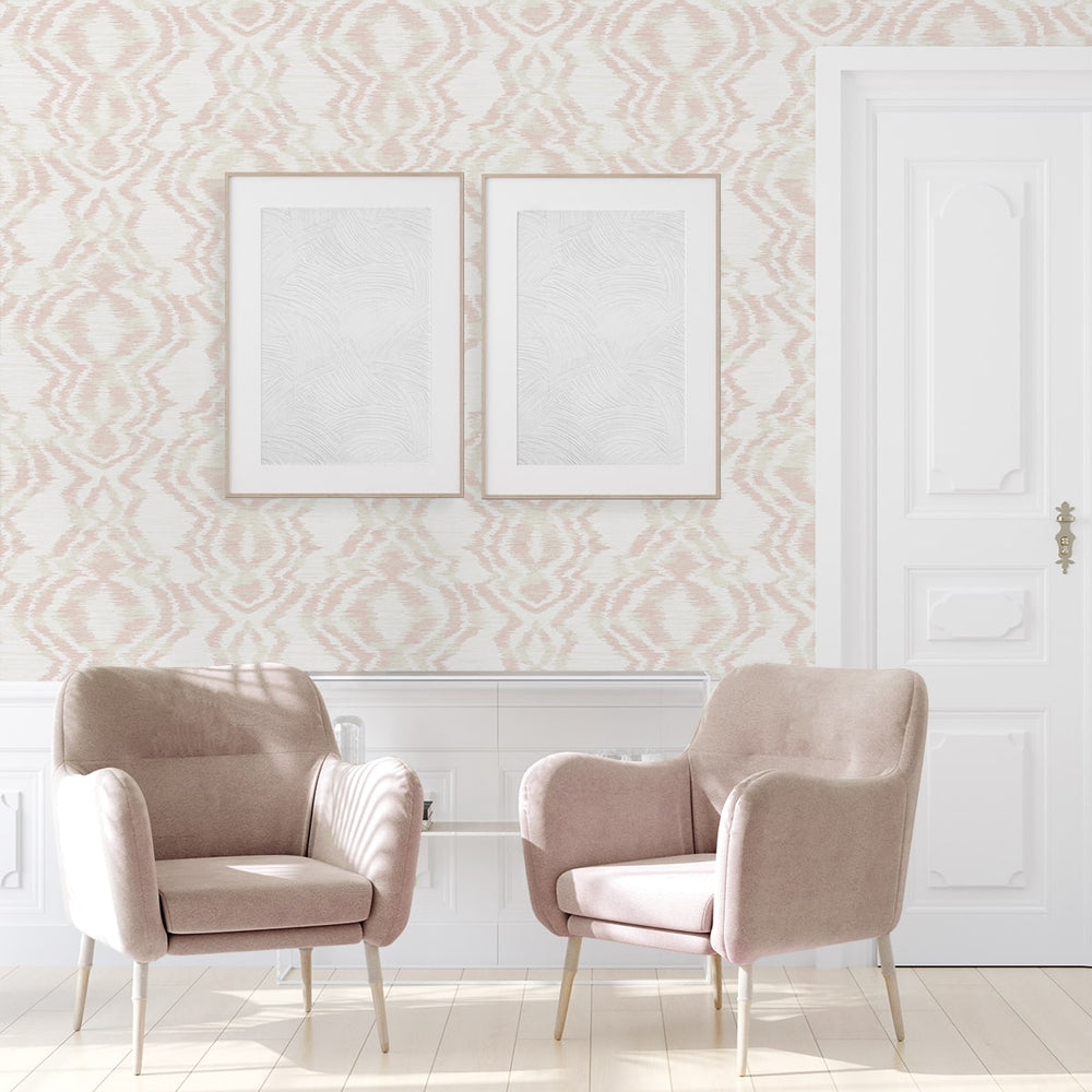 
                  
                    DBW8006 Moirella geometric wallpaper entryway from Daisy Bennett Designs
                  
                