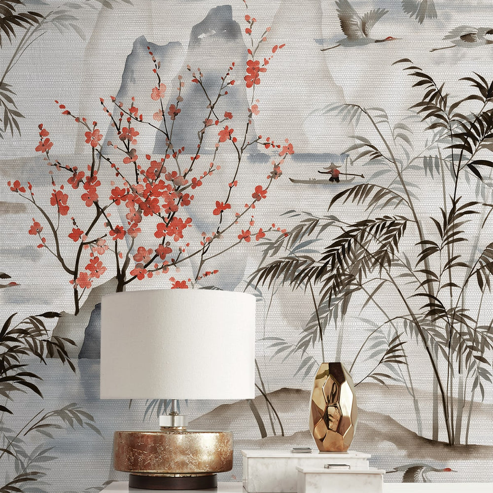 
                  
                    DG21201 sisal grasscloth wallpaper decor floral botanical from Seabrook Designs
                  
                