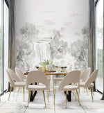 DG21900M linen mural dining room from Say Decor