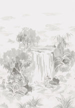 Whinhill Waterfall Linen Unpasted Wall Mural