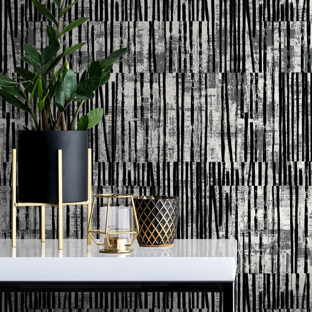 
                  
                    EL20000 striped wallpaper nonwoven decor from the Neutral Elements collection by Seabrook Designs
                  
                