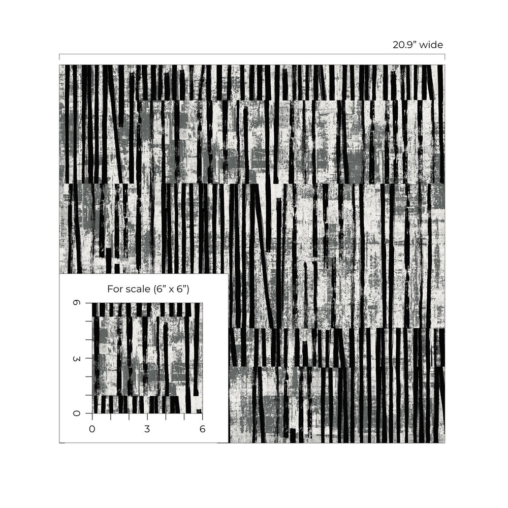 
                  
                    EL20000 striped wallpaper scale nonwoven from the Neutral Elements collection by Seabrook Designs
                  
                