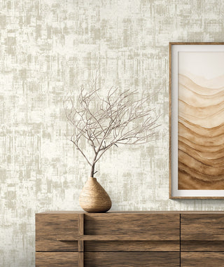 El20107 faux wallpaper shelf nonwoven from the Neutral Elements collection by Seabrook Designs