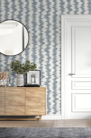 EL20202 striped wallpaper foyer abstract nonwoven from the Neutral Elements collection by Seabrook Designs