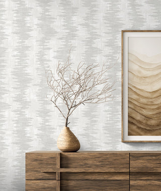 EL20210 striped wallpaper table abstract nonwoven from the Neutral Elements collection by Seabrook Designs