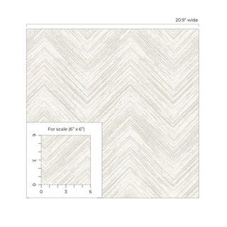 EL20400 chevron nonwoven wallpaper scale from the Neutral Elements collection by Seabrook Designs