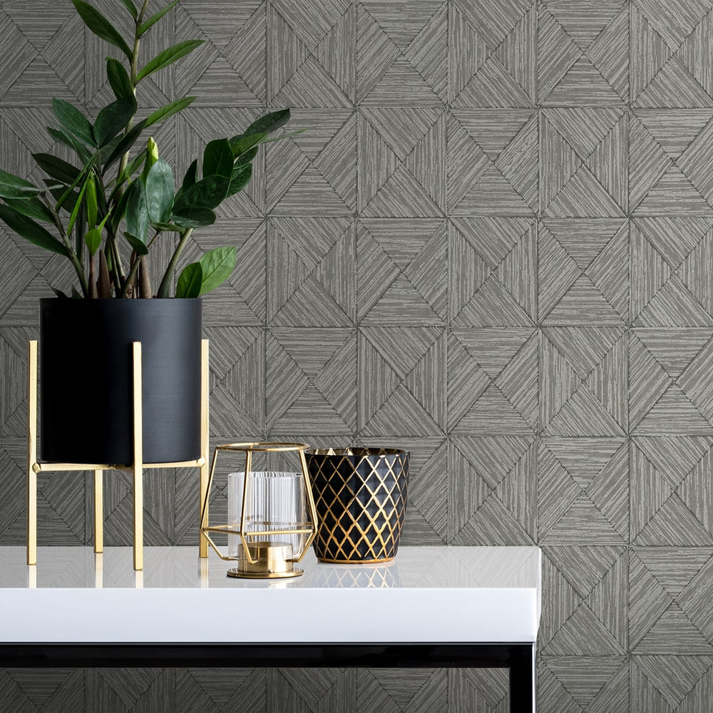 
                  
                    EL20508 geometric wallpaper plant nonwoven from the Neutral Elements collection by Seabrook Designs
                  
                