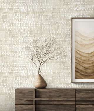 EL20705 abstract wallpaper accent nonwoven from the Neutral Elements collection by Seabrook Designs
