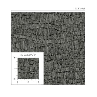 EL20800 Neutral Elements Tatiana Waves Abstract Unpasted Wallpaper Scale from Say Decor