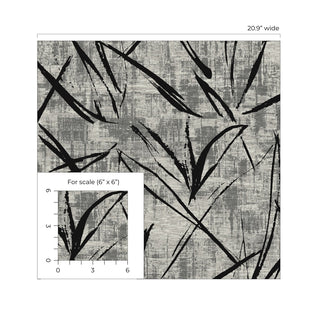 EL20900 Neutral Elements Luneth Abstract Unpasted Wallpaper Scale from Say Decor