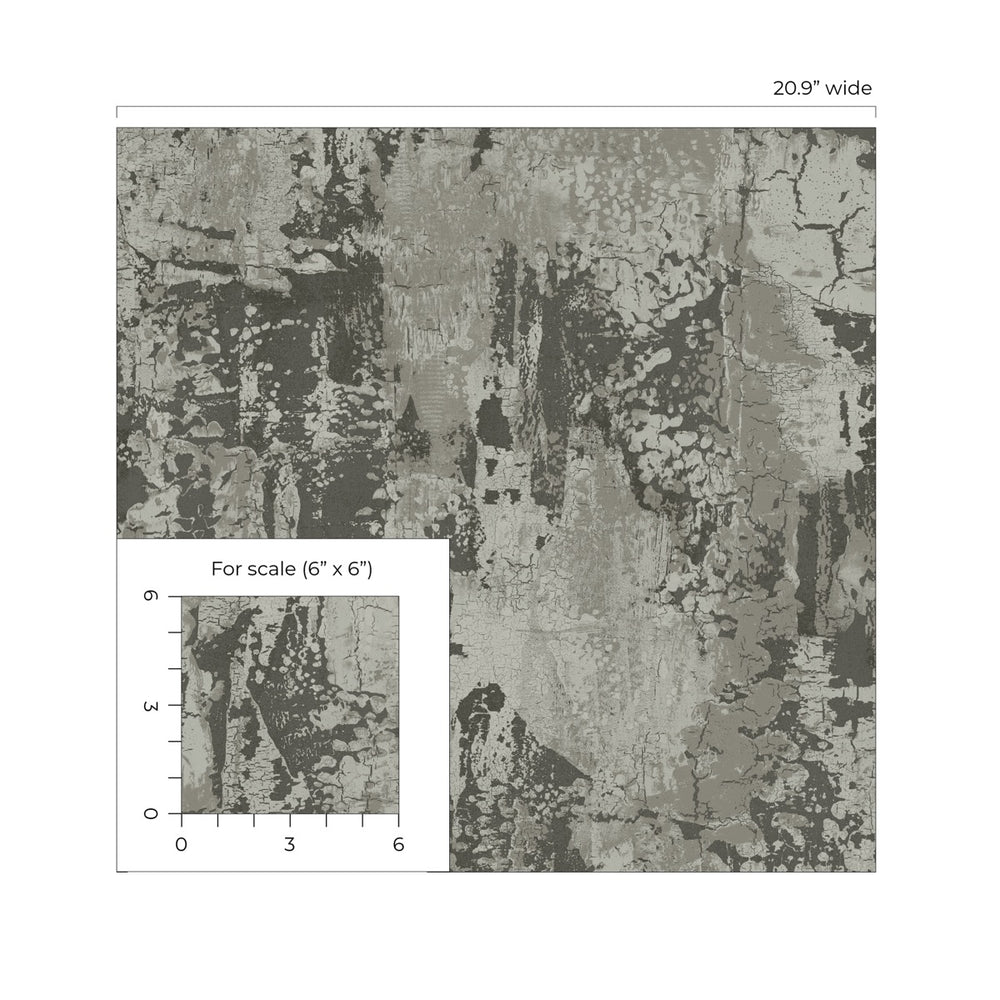 EL21400 faux wallpaper scale from the Neutral Elements collection by Seabrook Designs