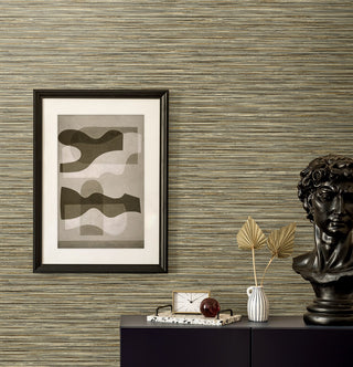 EN40006 Natural Grass Textures Savanna Faux Grasscloth Unpasted Wallpaper Decor at Say Decor