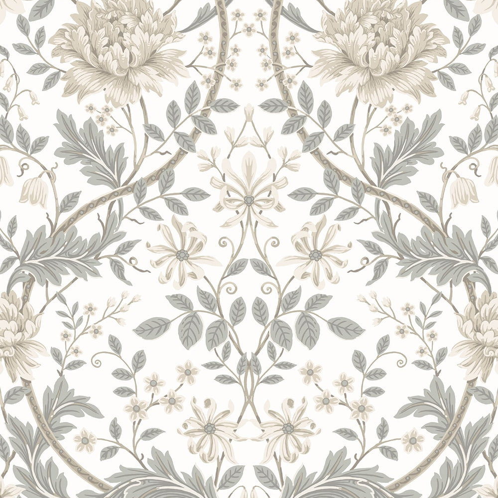 
                  
                    EP10000 vintage floral prepasted wallpaper from Seabrook Designs
                  
                