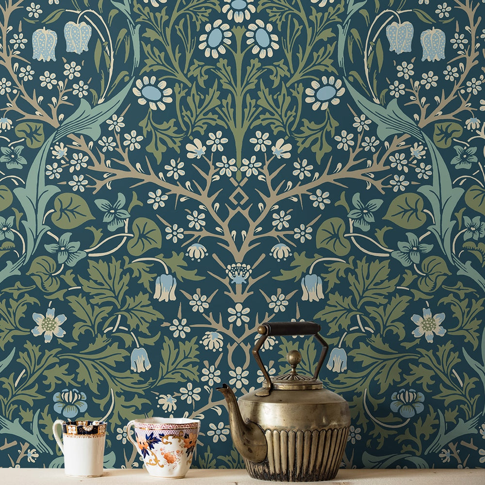 
                  
                    EP10102 vintage floral prepasted wallpaper decor from Seabrook Designs
                  
                