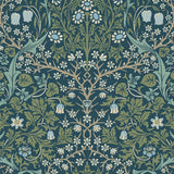 EP10102 vintage floral prepasted wallpaper from Seabrook Designs