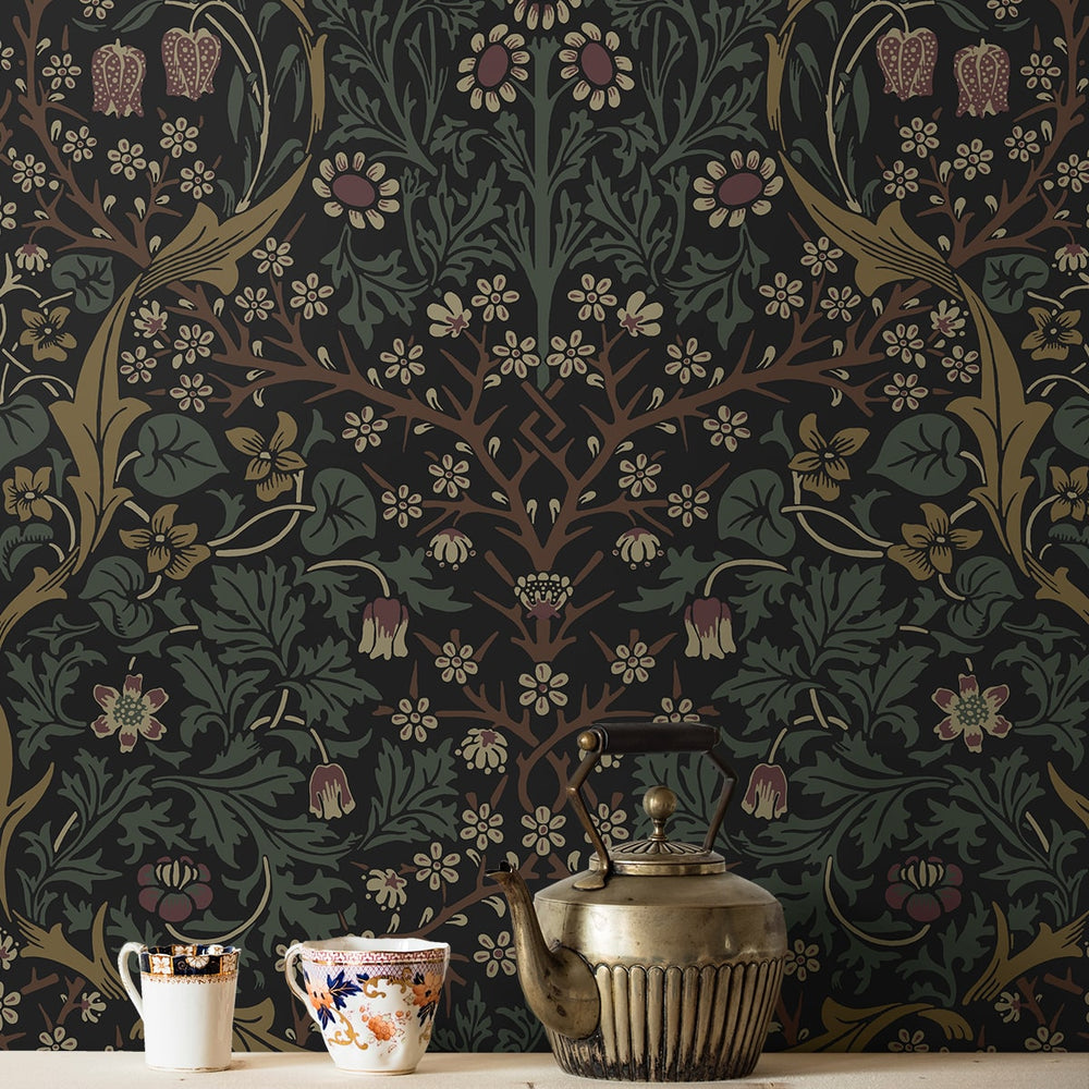 
                  
                    EP10116 vintage floral prepasted wallpaper decor from Seabrook Designs
                  
                