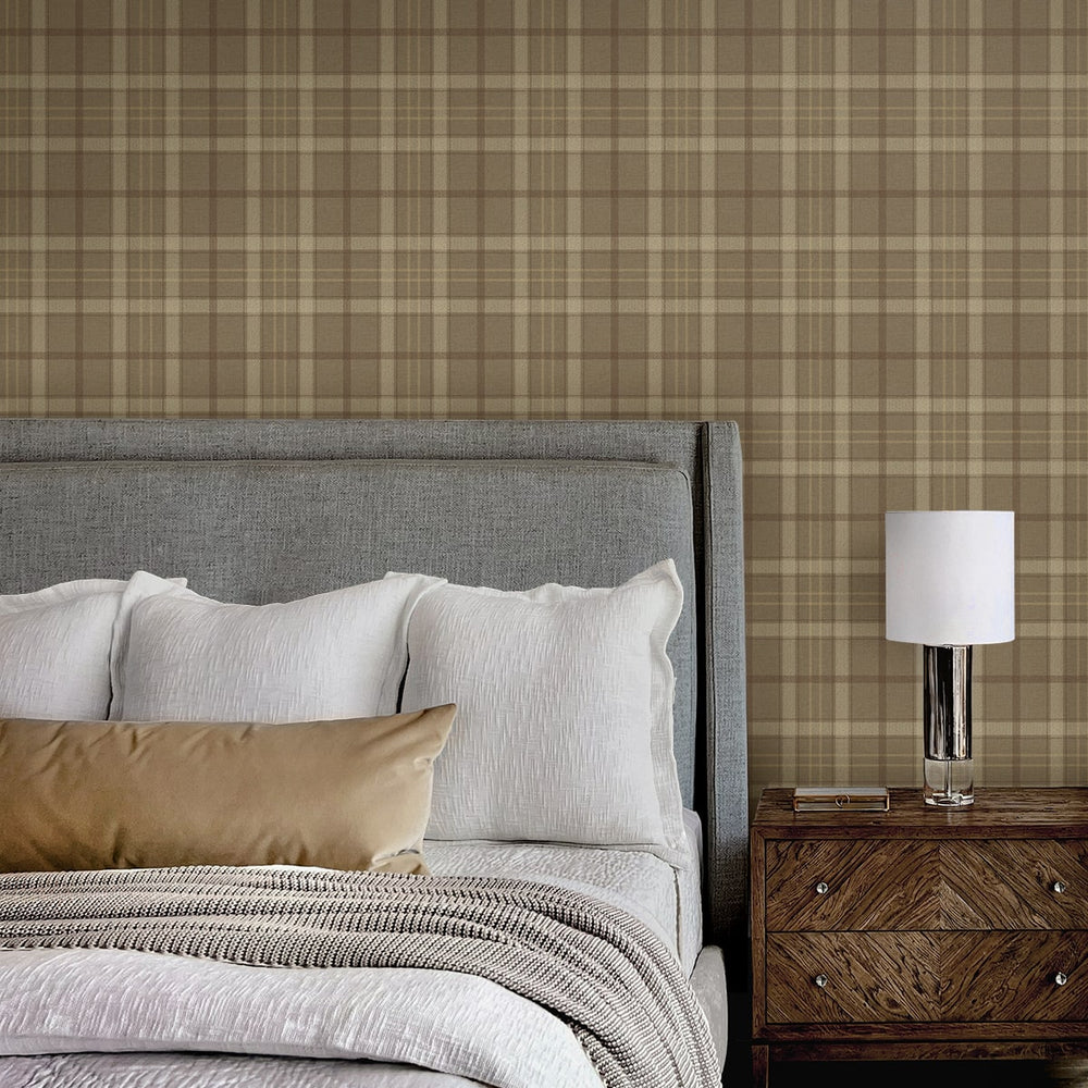 
                  
                    EP10316 plaid prepasted wallpaper bedroom from Seabrook Designs
                  
                