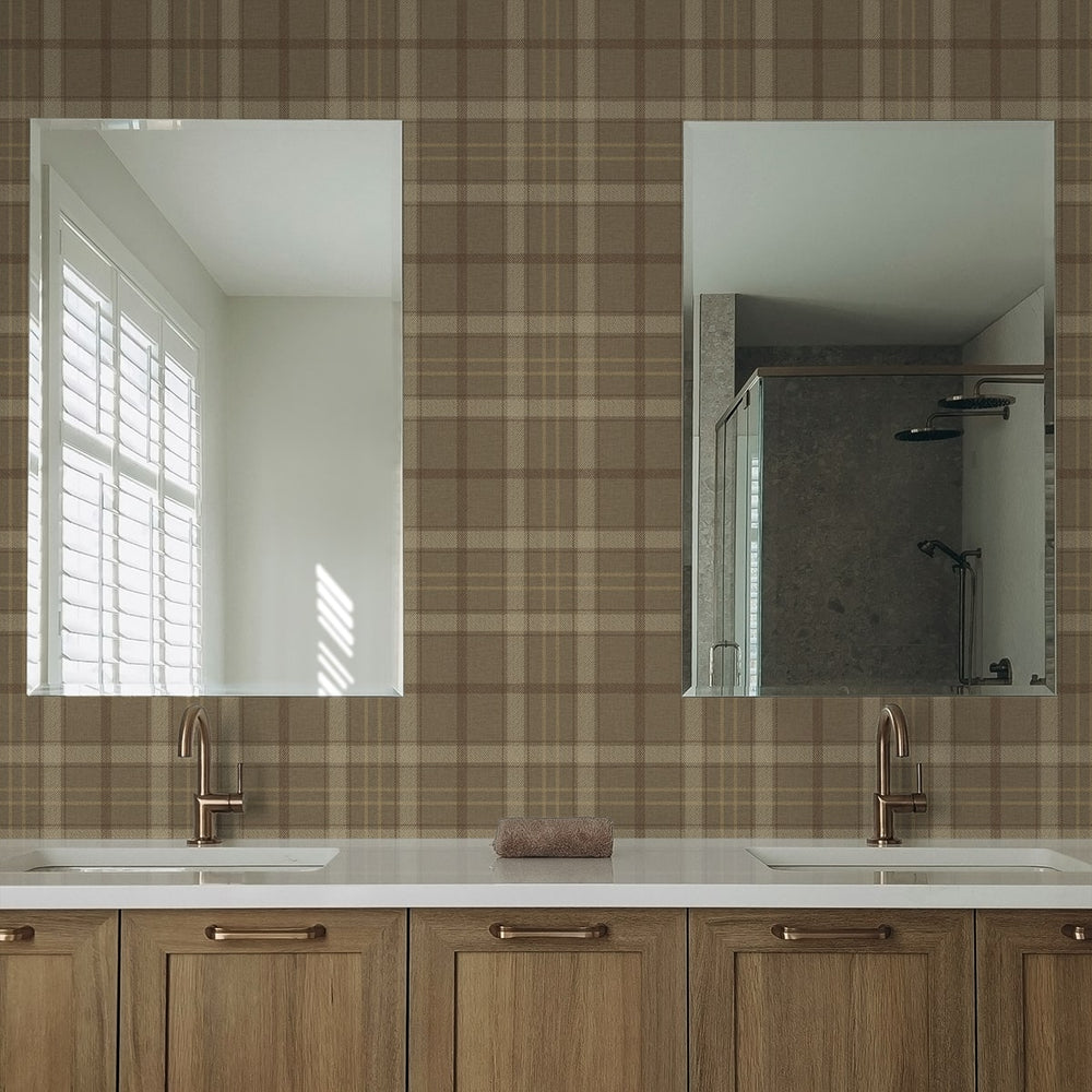 
                  
                    EP10316 plaid prepasted wallpaper bathroom from Seabrook Designs
                  
                