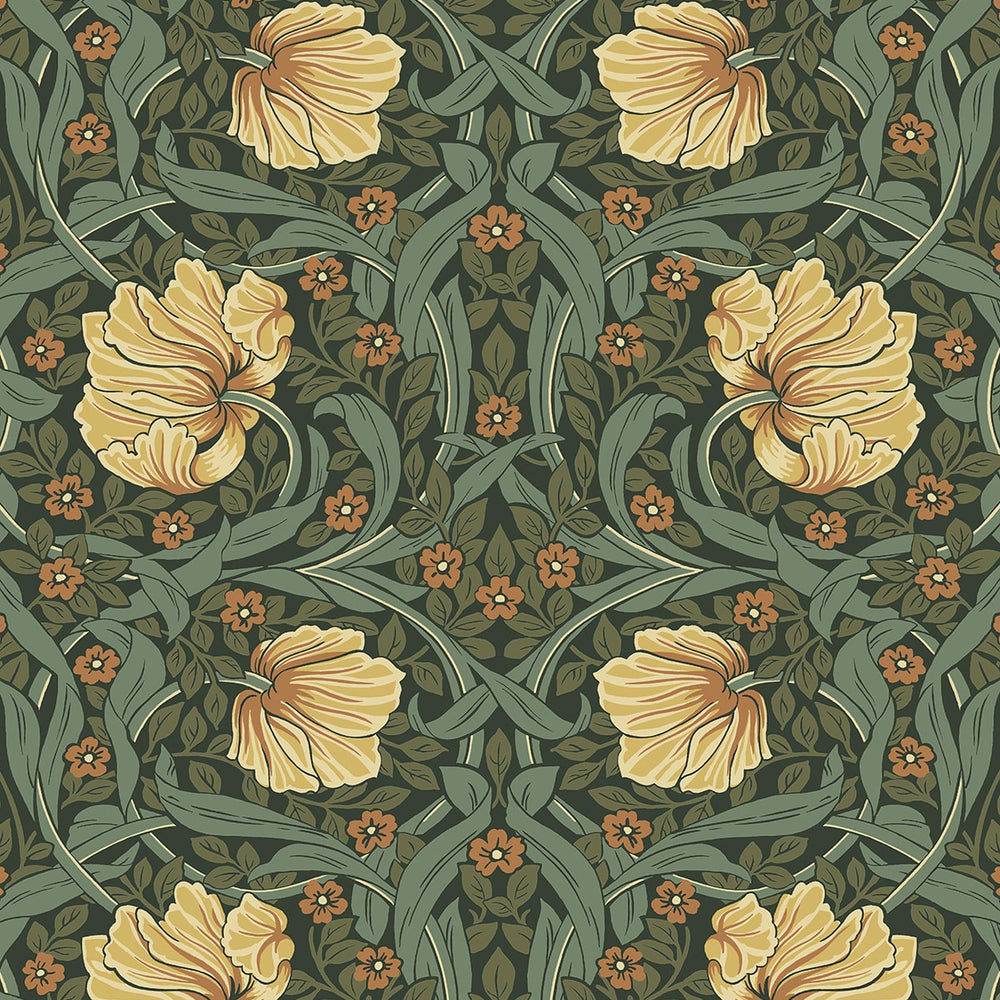 
                  
                    EP10604 Pimpernel floral vintage prepasted wallpaper from Seabrook Designs
                  
                