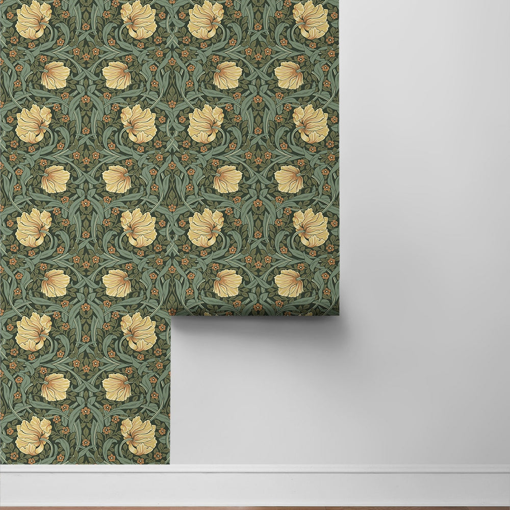 
                  
                    EP10604 Pimpernel floral vintage prepasted wallpaper roll from Seabrook Designs
                  
                