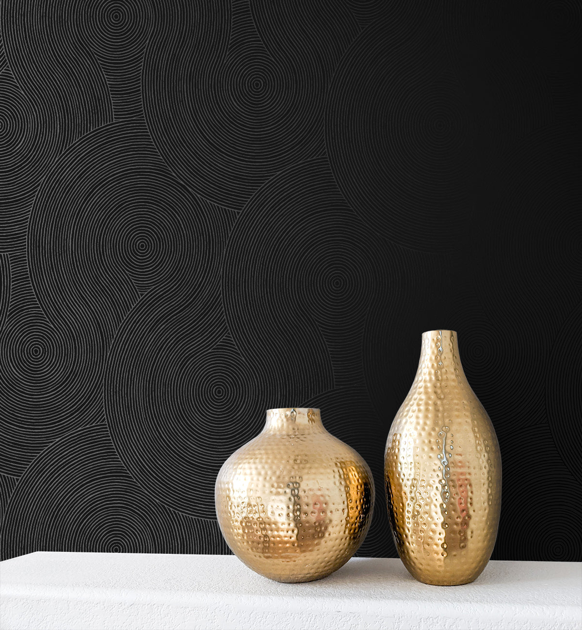 EP10700 geometric prepasted wallpaper decor from Seabrook Designs
