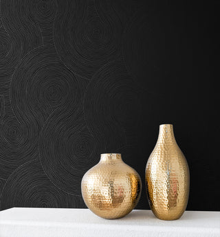 EP10700 geometric prepasted wallpaper decor from Seabrook Designs