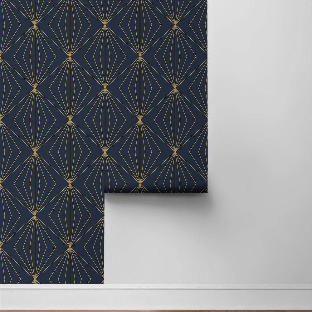 
                  
                    EP10902 geoemtric prepasted wallpaper roll from Seabrook Designs
                  
                