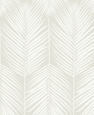 ET10805 neutral palm leaf wallpaper from Seabrook Designs