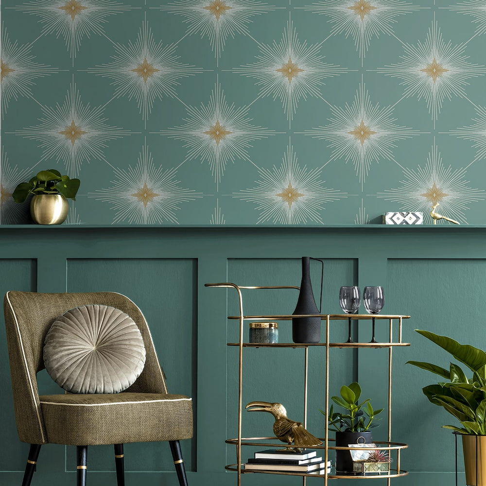 
                  
                    ET11404 North Star geometric wallpaper entryway from Seabrook Designs
                  
                
