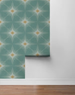 ET11404 North Star geometric wallpaper roll from Seabrook Designs