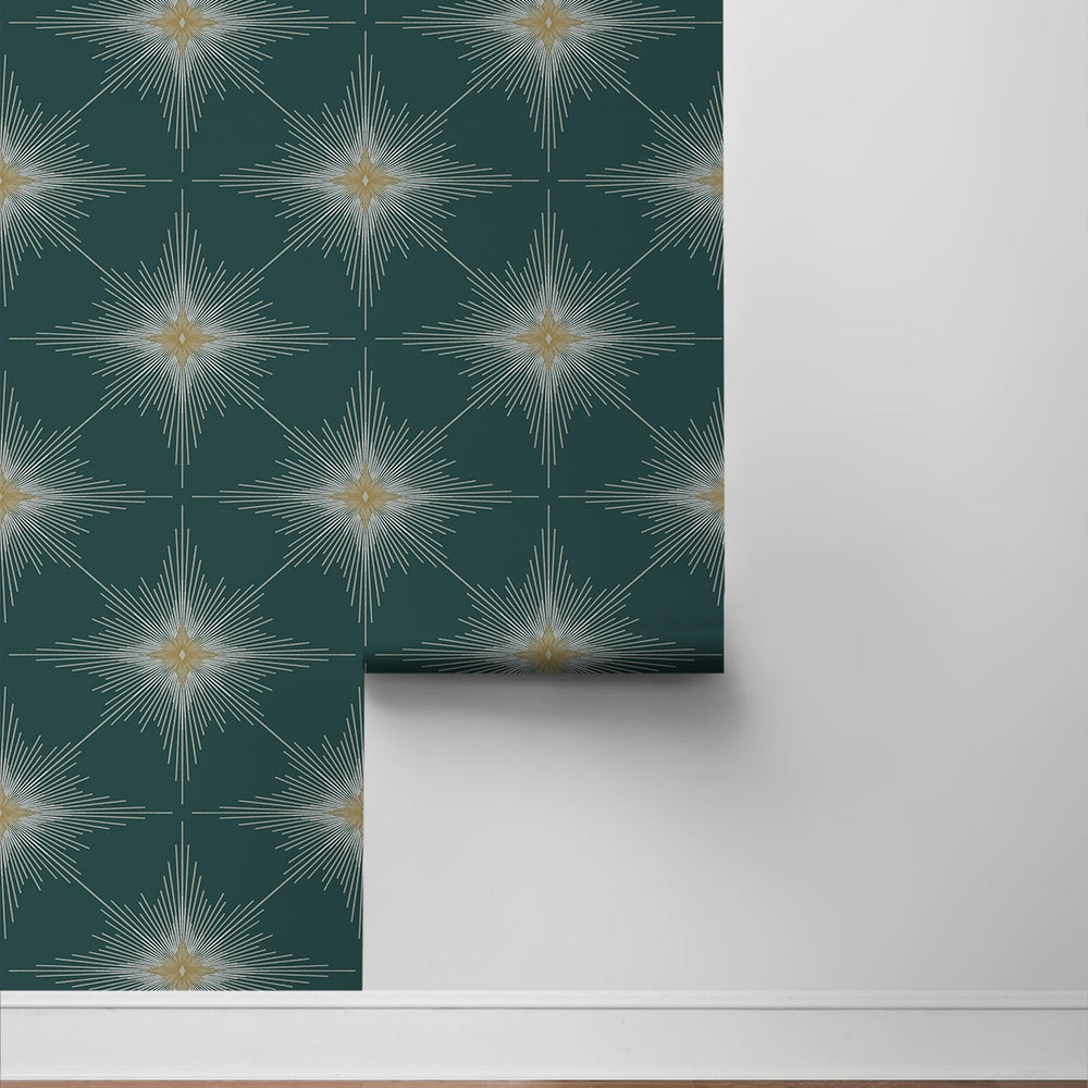 
                  
                    ET11414 North Star geometric wallpaper roll from Seabrook Designs
                  
                