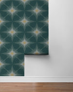 ET11414 North Star geometric wallpaper roll from Seabrook Designs
