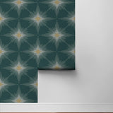 ET11414 North Star geometric wallpaper roll from Seabrook Designs