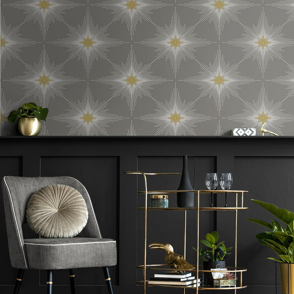 
                  
                    ET11418 North Star geometric wallpaper entryway from Seabrook Designs
                  
                